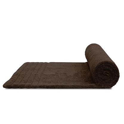 2 Piece Extra Large Bath Sheets 35 x 70 Inches, Brown | 100% Cotton, Larger & Lighter Weight, Quicker to Dry, Super Soft & Absorbent, Oversized Bath Towels - color: Brown