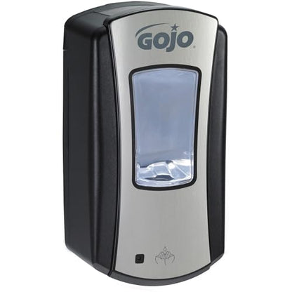 GOJO LTX-12 Automatic Foam Hand Soap Dispenser Chrome 1200mL 1ct - 1919-01 - color: Chrome/Black