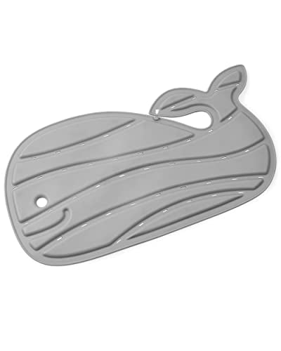 Skip Hop Non-Slip Baby Bath Mat, Moby, Grey - color: Moby Non-slip Bath Mat