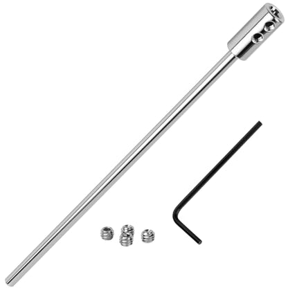 Extension Rod for Bathroom Pop-Up Vertical or Horizontal Rods, 6.64 Inch Pop Up Drain Extension Rod for Bathroom Sink Drain Assembly, Chrome Plated