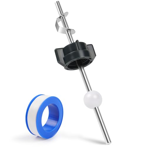 Sink Pivot Rod Replacement,18MM Ball, Bathroom Sink Drain Stopper Kit | Ball Pop Up Stopper Lever Compatible with Price Pfister, Delta, Lavatory Pop Up Center Piece Assembly - size: 18mm ball+ lever