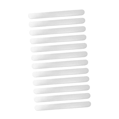Ciieeo 12pcs Bathtub Sticker Slip Shower Sticker Skid Strips Peva Nonslip Adhesive Strips for Bathroom Safety