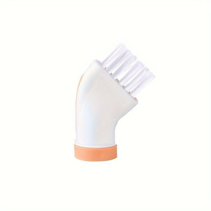 2PCS Extendable Crevice Brush Converts to Bottle Handle for Wet Or Dry Cleaning Multi Purpose Tool for Bathroom Tile Grout Window Sills and Tight Spaces