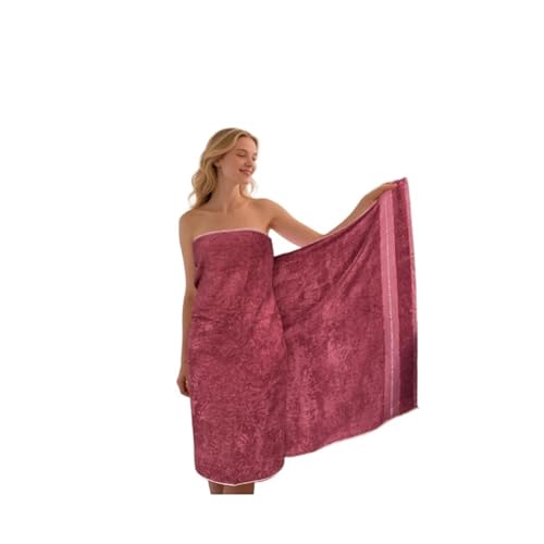 Extra Large Bath Towel Premium Bamboo Fiber, Ultra Absorbent & Quick-Dry, Bath Sheet for Hotel, Home Use(Red) - color: Red