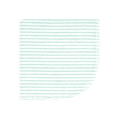 Hudson Baby Unisex Baby Flannel Cotton Poly Washcloths, Eucalyptus 10Pk, One Size - color: Eucalyptus 10pk