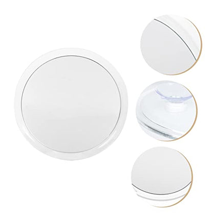 VICASKY Bathroom Mirror Suction Cup 15x Magnifying Makeup Mirror Led Lighted Anti-Fog Compact
