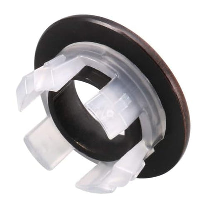Sink Overflow Ring, Oil Rubbed Bronze | Bathroom Kitchen Sink Basin Trim Overflow Cover Hole Insert Round Cap, Brass - color: Oil Rubbed Bronze