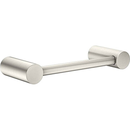 Moen YB0486BN Align 9-Inch Modern Hand -Towel Bar, Brushed Nickel