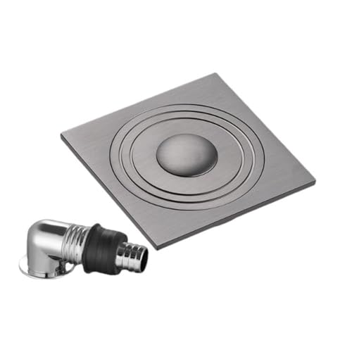 Carpet Tiles Stainless Steel Glass Wiper Bronze Silicone Home Bathroom Scraper Squeegee for Shower Window Practical Scrapers,Nickel Brushed,Fully Enclosed Washing Machine 10 * 10cm - color: Nickel Brushed