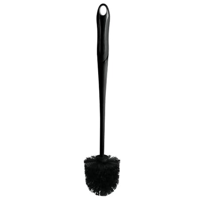Bath Bliss 2-in-1 Toilet Plunger and Bowl Brush Combo Caddy Set Black Color | Heavy Duty Bathroom Cleaning Tools | Space Saving Storage Holder