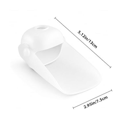 Faucet Extender for Toddlers, Sink Extender for Bathroom & Kitchen,Tap Extension for Easy Hand Washing(White) - color: White