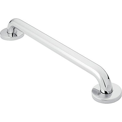Moen Home Care Bathroom Safety 36 Inch Stainless Steel Handicap Grab Bar for Bathtub and Shower, Elderly Assistance Product with Concealed Screws, 8736 - color: Silver, size: 36 Inch