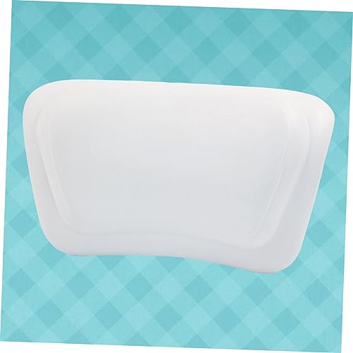 VICASKY PU Bath Pillow with Strong Suction Cups for Neck and Back Support Durable Soft Sponge Bathtub Cushion for and Home