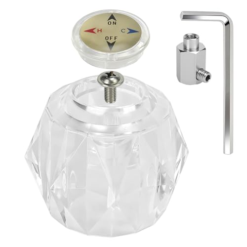 Shower Knob Handle Replacement for Delta RP41661 | Shower Faucet Compatible with Delta and Peerless Single，RP41661 Universal Shower Knob