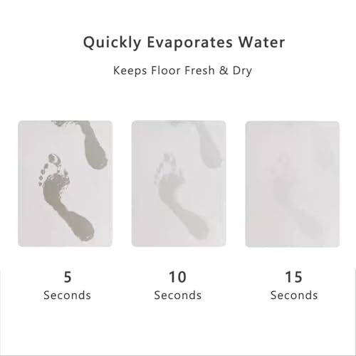 The Leaves Patterns Diatomite Stone Bath Mat Diatomaceous Earth Shower Mat Quick-Dry, Non-Slip, Easy to Clean for Bathroom Floor - color: The Leaves