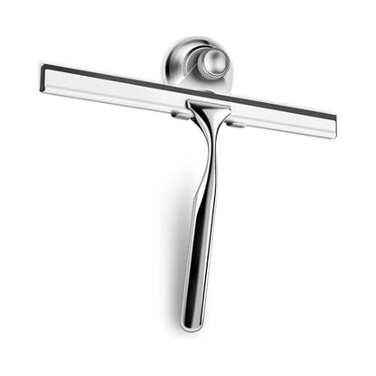 Stainless Steel Shower Scraper Shower Mirror Squeegee Antiskid Handle Corrosion Resistance for Bathroom Tool,Silver,Style C - size: Style C