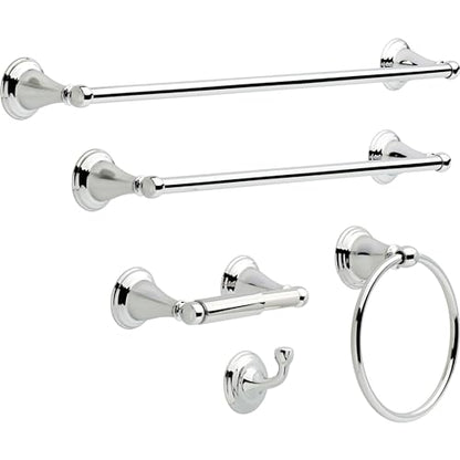 DELTA 70035 Windemere Towel Hook, Chrome (Pack of 3) - size: (Pack of 3)