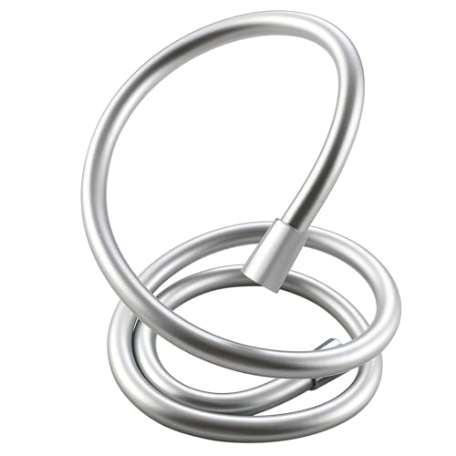 TRIPHIL Kink-free Silicone Shower Hose, 59" Extra Long Flexible Handheld Shower Head with Premium Anti-Explosion RV Hose, Brass Insert and Nut, Silver Gray - color: Silver Gray, size: 59 Inch