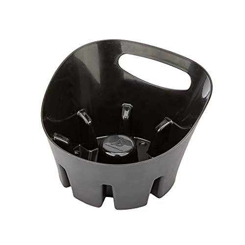 JS Jackson Supplies Universal Black Plastic Drip Tray for Toilet Plunger - color: Black