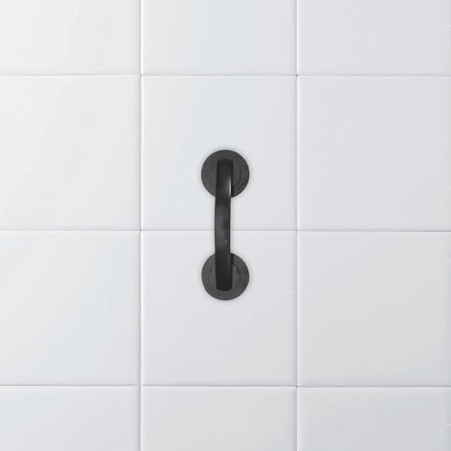 2pcs Suction Cup Handles for Glass Door and Refrigerator Drawer, Strong Suction Power, No Residue, Plastic Material, Easy No-Drill Installation for Bathrooms and Hotels