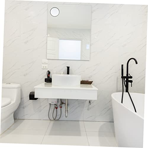 CALLARON 2pcs Suction Cup Magnifying Glass Makeup Vanity Mirror Light Travel Lighted Makeup Mirror Stand