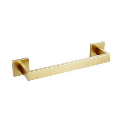 KOKOSIRI 12 Inch Hand Towel Holder Bath Towel Bar Kitchen Dish Cloths Hanger Stainless Steel Wall Mount, Brushed Gold, B4003BG-L12 - color: Brushed Gold, size: 12-Inch