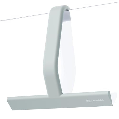 JustHang Shower Squeegee with Built-in Hook, 10-Inch Sage Green | Award-Winning Design, All-One-Piece Soft-Touch Silicone, for Glass Door, Bathroom, Window, Mirror, Tile Wall, Car - color: Sage Green