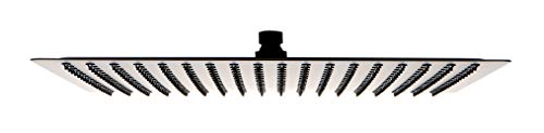 Alfi brand RAIN16S-BM Shower Head, Black Matte - color: Black Matte