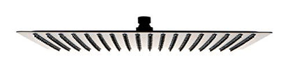 Alfi brand RAIN16S-BM Shower Head, Black Matte - color: Black Matte