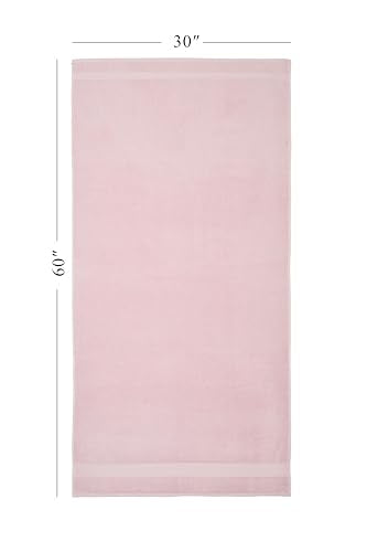 Ozdilek 6-Piece Bath Towel Set, 2 Bath, 2 Hand, 2 Wash100% Cotton Turkish Towels, 2 Bath Towels (30x60/550 GSM), 2 Hand Towels (16x30/575 GSM), 2 Washcloths (13x13/600 GSM) Towel Set (Mauve Pink) - color: Mauve