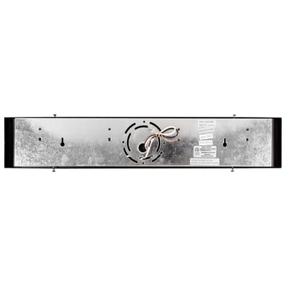 Design House Vanity Lights, 4 Linear Lights, Dimmable, Horizontal or Vertical Use, Uses (4) 60W Bulbs, for Bathroom/Makeup Vanity, Matte Black, 24.0. in. L x 4.33 in. H x 2.0 in. D, 588574-BLK - color: Matte Black