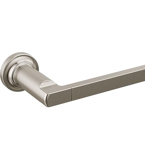 DELTA FAUCET 78908-SS Tetra 8 in. Hand Towel Bar Bath Hardware Accessory in Stainless Steel (Pack of 3) - color: Stainless Steel, size: 8 inch (Pack of 3)