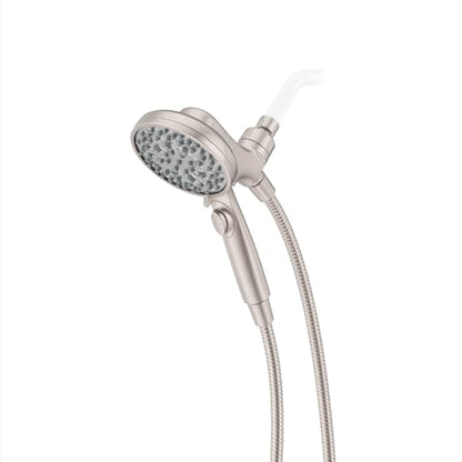 Pfister HydroFuse Handheld Shower Head, Hose Included, Magnetic Docking, 6-Function, 1.75 GPM, Spot Defense Brushed Nickel Finish, 016WS2HFM01GS - color: Spot Defense Brushed Nickel, size: 1.75 GPM