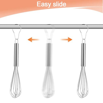 400 PCS Metal Shower Curtain Rings Hooks Bulk Rust Proof Hanging Shower Curtain Hooks Practical Stainless Curtains Ring for Home Bathroom Kitchen Rods Application, Silver - color: 400pcs Silver