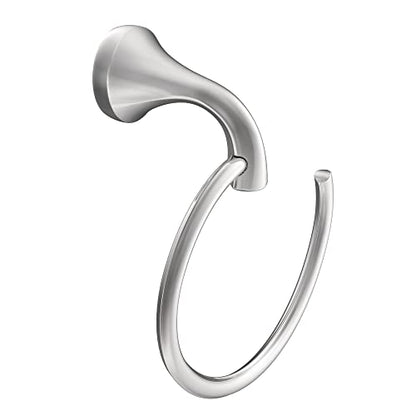 Moen YB2886CH Eva Bathroom Hand Towel Ring, Chrome - color: Chrome, size: 1 Count (Pack of 1)