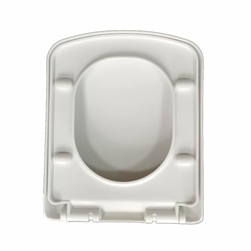 Toilet Seat - Soft Close Quick Release for Easy Cleaning, Top Fix Installation with Adjustable Hinges - Ideal for Bathroom Upgrade - size: 105