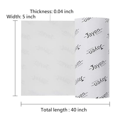 Non Slip Self Adhesive Silicone Cuttable Furniture Pads - 5x40 inch | widely used, functionality, easy to use - color: 5x40 Translucent