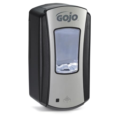 GOJO LTX-12 Automatic Foam Hand Soap Dispenser Chrome 1200mL 1ct - 1919-01 - color: Chrome/Black