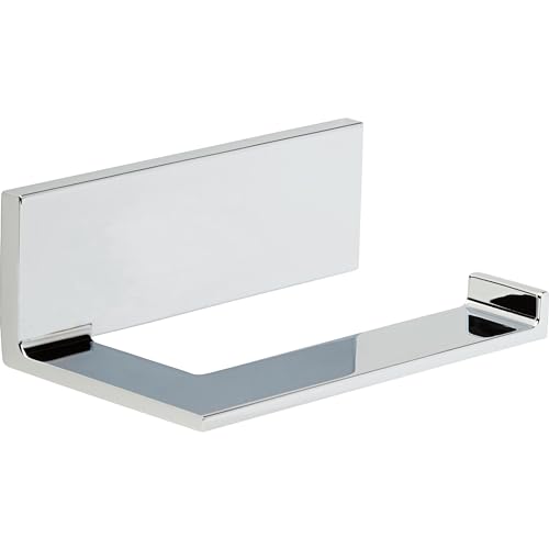 Delta Single Post Toilet Paper Holder | Polished Chrome | Wall Mount | Vero Bathroom Accessories