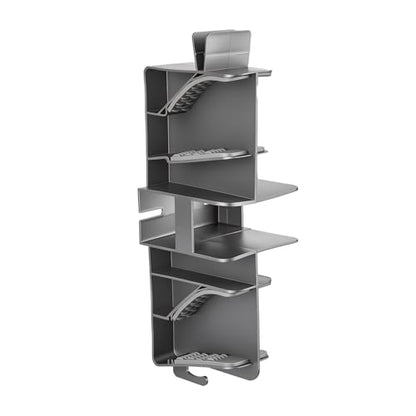 Wall Mount Organizer Rack for Electric Spin Scrubber | Hanging Rack Handle Dia. under 1 inch,Storage Holder, Cleaning Brush Caddy for Bathroom Kitchen