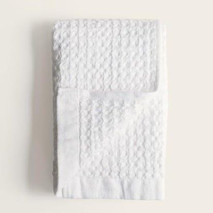 Sedona Waffle Hand Towels – 410 GSM 100% Cotton, Set of 2, Lightweight, Quick-Drying & Textured Towels, White - color: White, style: Hand Towel (Set of 2)