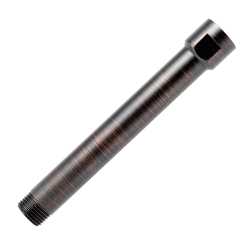 High Sierra Showerheads Bronze E-Z Reach Solid Metal Shower Arm Extension, 6" - color: Oil Rubbed Bronze