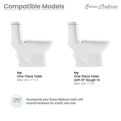 Toilet Hardware Brushed Gold (SM-1T112) - color: Brushed Gold