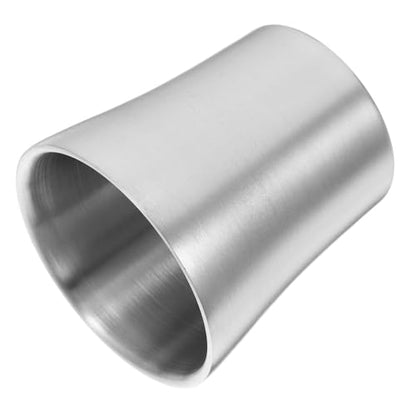 Cabilock Bathroom Insulated Tumbler Metal Cups Water Tumblers Mug Drinking Glasses for Travel Camping Silver Cup 180ml