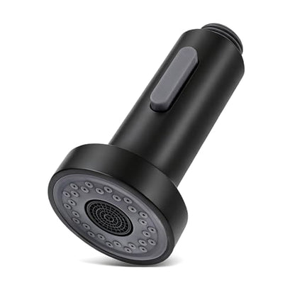 Kitchen Faucet Head Replacement with 2 Modes, Pull Down Spray Head for Kitchen Faucet, Kitchen Sink Sprayer Replacement Compatible with Moen, American Standard, Kohler Faucets - color: Matte Black-2