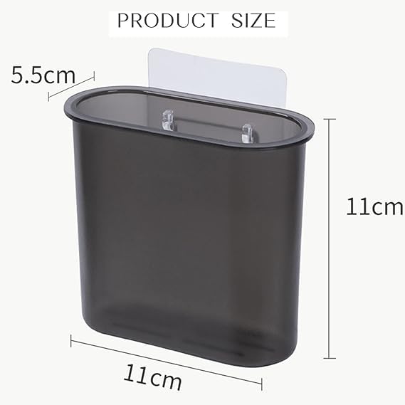 Toothbrush Holders Wall Mounted, Self Adhesive Tooth Brush Holder for Bathroom Electric Toothbrush Toothpaste Razor Bathroom Accessories(Black) - color: Black-1