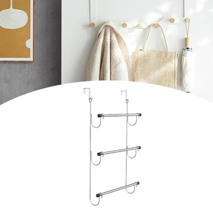 Over The Door Towel Rack Versatile Space Saving Door Towel Storage Holder
