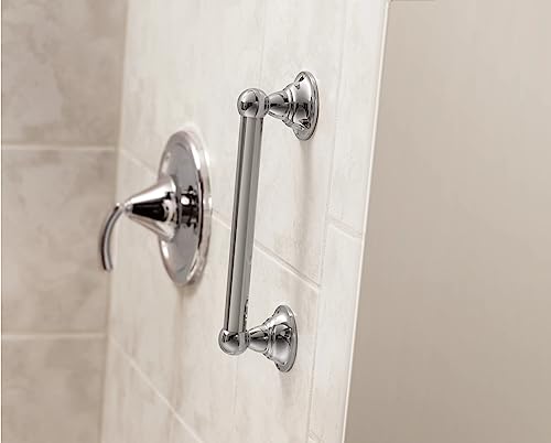 Moen LR2250DCH Home Care 9-Inch Designer Hand Grip, Chrome (Pack of 3) - size: 1 Count (Pack of 3)