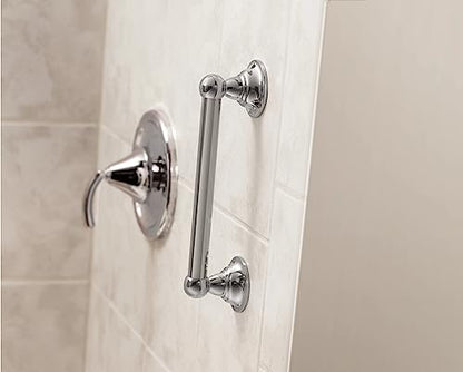 Moen LR2250DCH Home Care 9-Inch Designer Hand Grip, Chrome (Pack of 3) - size: 1 Count (Pack of 3)