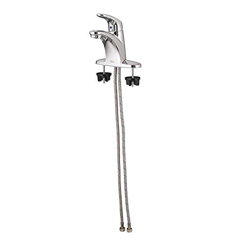 American Standard Colony Pro Single-Handle Bathroom Sink Faucet with Metal Drain, 1.2 GPM, Polished Chrome 7075000.002 | Single-Control Bathroom Faucet: Drip-Free, Memory Valve, Water-Saving, Easy Install with Metal Body & Drain | 7075000.002